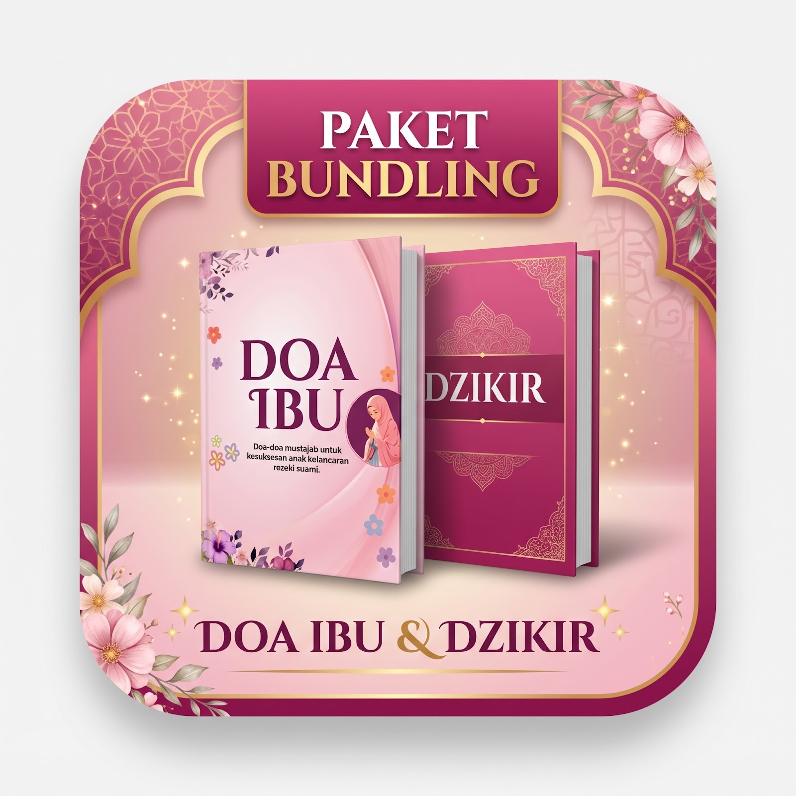 Combo Berkah Islami: Kitab Doa Mustajab Ibu & Dzikir Harian